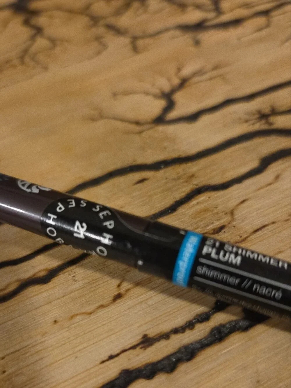 Sephora 12H Retractable Eyeliner - Water Proof 21 Shimmer PLUM